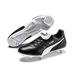 Puma King Top SG Football Boots Black / White