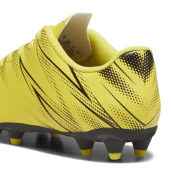 Puma Attacanto FG/AG Kids' Football Boots Yellow / Black -Sportswear Shop 107480 02 bv