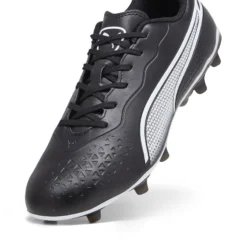 Puma King Match Play FG/AG Men's Football Boots Black / White -Sportswear Shop 107570 01 sv04