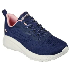 Skechers Women's Bobs Squad Chaos Cosmic Feel Runners Navy -Sportswear Shop 117227 nvy large 1