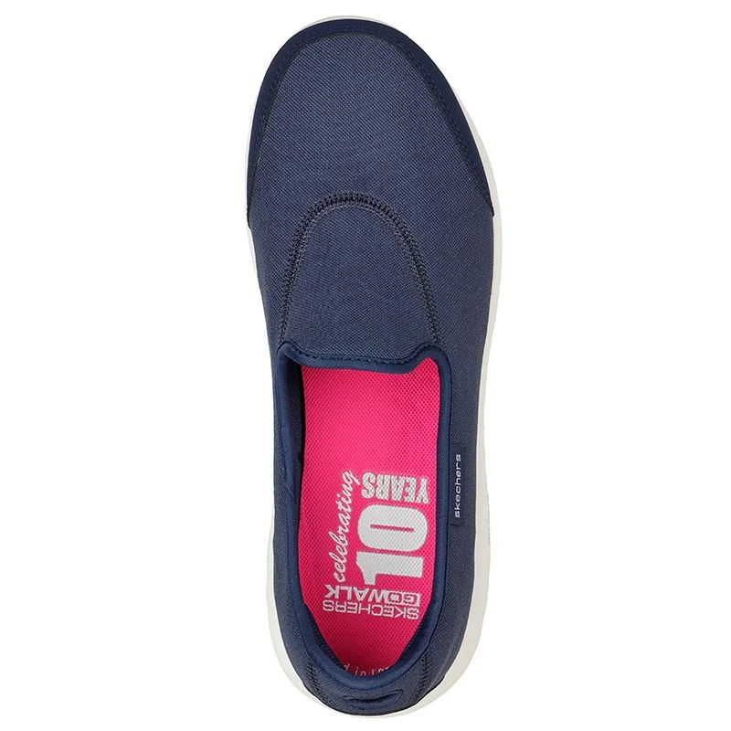 Skechers Women's Go Walk Classic - Ideal Sunset Slip-On Runners Navy 4 Skechers Women's Go Walk Classic - Ideal Sunset Slip-On Runners Navy - Image 4