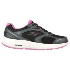 Skechers Women's Go Run Consistent Anahita Trainers Black / Purple