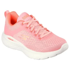 Skechers Women's Go Run Lite Trainers Pink / Coral -Sportswear Shop 129423 pkcl large