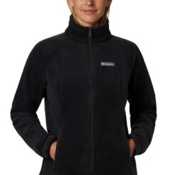 Columbia Women's Benton Springs™ Full Zip Fleece Jacket Black -Sportswear Shop 1372111 010 a1 presethigh res jpeg 300 dpi