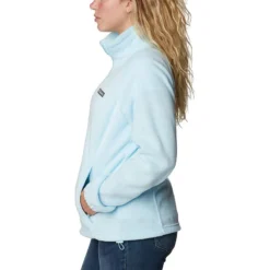 Columbia Women's Benton Springs™ Full Zip Fleece Jacket Spring Blue -Sportswear Shop 1372111 490 a1 presethigh res jpeg 300 dpi