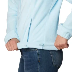 Columbia Women's Benton Springs™ Full Zip Fleece Jacket Spring Blue -Sportswear Shop 1372111 490 a4 presethigh res jpeg 300 dpi