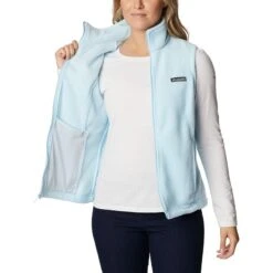 Columbia Women's Benton Springs™ Fleece Gilet Spring Blue -Sportswear Shop 1372121 490 a3 presethigh res jpeg 300 dpi