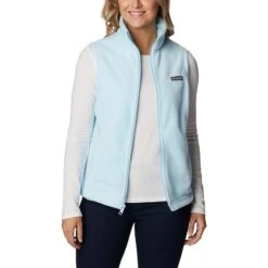 Columbia Women's Benton Springs™ Fleece Gilet Spring Blue -Sportswear Shop 1372121 490 a4 presethigh res jpeg 300 dpi