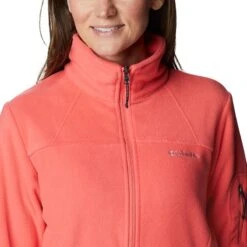 Columbia Women's Fast Trek™ II Fleece Jacket Blush Pink -Sportswear Shop 1465351 614 a2 presethigh res jpeg 300 dpi