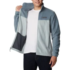 Columbia Men's Steens Mountain™ Full Zip 2.0 Niagara Heather 13 Columbia Men's Steens Mountain™ Full Zip 2.0 Niagara Heather -Sportswear Shop 1476671 346 a3 presethigh res jpeg 300 dpi