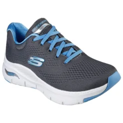 Skechers Women's Arch Fit Big Appeals Charcoal / Blue -Sportswear Shop 149057 ccbl large