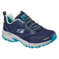 Skechers Women's Hillcrest - Pure Escapade Runners Navy / Turquoise -Sportswear Shop 149821 nvtq large