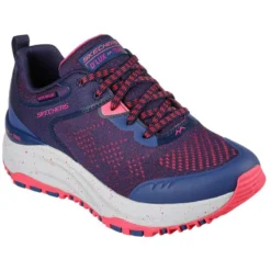 Skechers Women's D'Lux Trail - Round Trip Runners Navy / Hot Pink -Sportswear Shop 149842nvhp 1