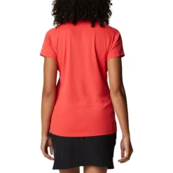Columbia Women's Zero Rules™ T-Shirt Red -Sportswear Shop 1533571 676 b