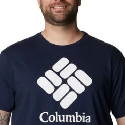 Columbia Men's CSC Basic Logo™ T-Shirt Collegiate Navy -Sportswear Shop 1680054 473 a2 presethigh res jpeg 300 dpi