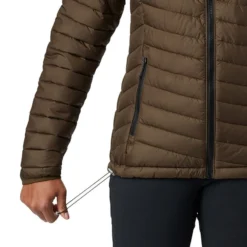 Columbia Women's Powder Lite™ Hooded Jacket Olive Green 9 Columbia Women's Powder Lite™ Hooded Jacket Olive Green -Sportswear Shop 1699071 319 a2 presethigh res jpeg 300 dpi