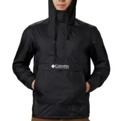 Columbia Men's Challenger™ Windbreaker Black -Sportswear Shop 1714291010 3