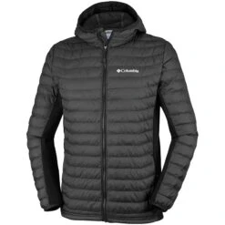 Columbia Men's Powder Pass™ Hybrid Down Jacket Black