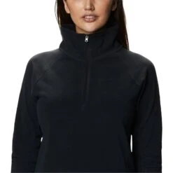 Columbia Women's Glacial™ IV Half Zip Fleece Black -Sportswear Shop 1802201 010 a2
