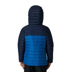 Columbia Kids' Powder Lite™ Hooded Jacket Bright Indigo 9 Columbia Kids' Powder Lite™ Hooded Jacket Bright Indigo -Sportswear Shop 1802901432 3