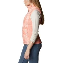Columbia Women's Powder Pass™ Gilet Coral -Sportswear Shop 1832222 879 a1
