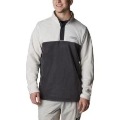 Columbia Men's Steens Mountain™ Fleece Pullover Shark / Chalk