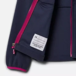 Columbia Kids' Fast Trek™ III Fleece Full Zip Nocturnal / Wild Fuchsia -Sportswear Shop 1887852 468 a1