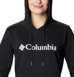 Columbia Women's Logo Hoodie Black -Sportswear Shop 1895751 012 a2