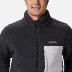 Columbia Men's Mountainside™ Heavyweight Fleece Shark -Sportswear Shop 1911083 011 a2