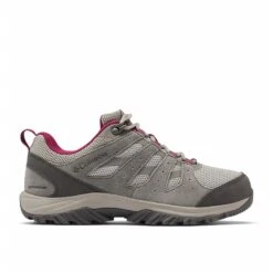 Columbia Women's Redmond™ III Waterproof Walking Shoes Titanium / Red Onion