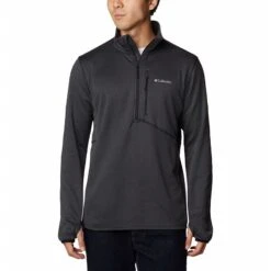 Columbia Men's Park View™ Fleece Half Zip Black Heather