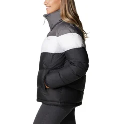 Columbia Women's Puffect™ Colourblock Jacket Black / White / City Grey 11 Columbia Women's Puffect™ Colourblock Jacket Black / White / City Grey -Sportswear Shop 1955101 010 a1 presethigh res jpeg 300 dpi