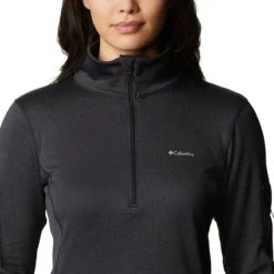 Columbia Women's Park View™ Half Zip Fleece Black -Sportswear Shop 1959703010 4