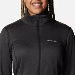 Columbia Women's Park View™ Fleece Black Heather -Sportswear Shop 1959713 010 a2