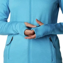 Columbia Women's Park View™ Fleece Blue Chill Heather -Sportswear Shop 1959713 422 a5