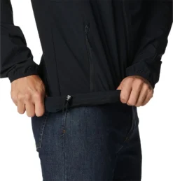 Columbia Men's Tall Heights™ Hooded Softshell Jacket Black -Sportswear Shop 1975591 011 a4