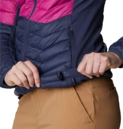 Columbia Women's Powder Pass™ Down Jacket Nocturnal / Wild Fuchsia -Sportswear Shop 1989432 466 a4 1