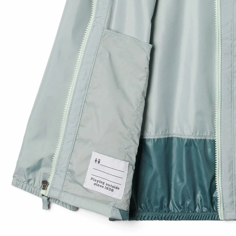 Columbia Kids' Flash Challenger™ Windbreaker Niagara / Metal 3 Columbia Kids' Flash Challenger™ Windbreaker Niagara / Metal - Image 3