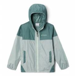 Columbia Kids' Flash Challenger™ Windbreaker Niagara / Metal