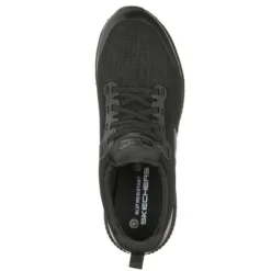 Skechers Men's Work Relaxed Fit: Squad SR - Myton Runners Black / Black -Sportswear Shop 200051ec blk b large