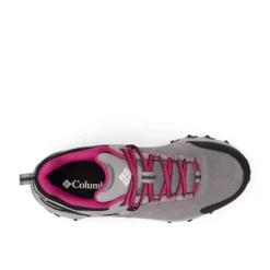Columbia Women's Peakfreak™ II Outdry™ Waterproof Hiking Shoe Monument / Wild Fuchsia -Sportswear Shop 2005131 036 u presethigh res jpeg 300 dpi