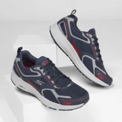 Skechers Men's Go Run Consistent Running Shoes Navy / Red 10 Skechers Men's Go Run Consistent Running Shoes Navy / Red -Sportswear Shop 220034 nvrd b