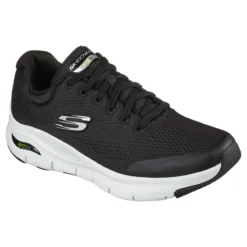 Skechers Men's Arch Fit Trainers Black / White -Sportswear Shop 232040 bkw large