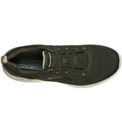 Skechers Men's Bounder Rinset Trainers Olive -Sportswear Shop 232068 olv b large