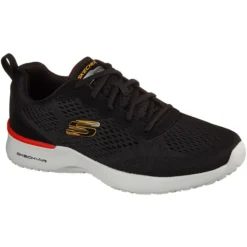Skechers Men's Skech-Air Dynamight Tuned Up Trainers Black / White