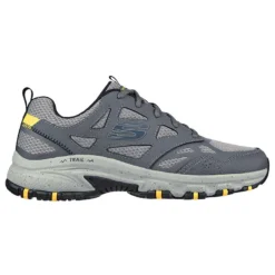 Skechers Men's Hillcrest Walking Shoes Charcoal / Black