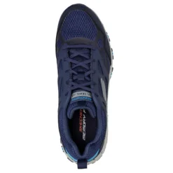 Skechers Men's Hillcrest Walking Shoes Navy / Grey -Sportswear Shop 237265 nvy b large