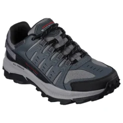 Skechers Men's Relaxed Fit: Equalizer 5.0 Trail - Solix Charcoal / Black -Sportswear Shop 237501 ccbk large