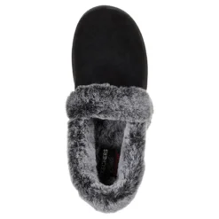 Skechers Women's Cozy Campfire Team Toasty Slippers Black / Grey -Sportswear Shop 32777 blk b large