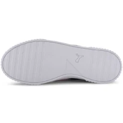 Puma Women's Carina Suede Trainers Black / Rosewater / Silver -Sportswear Shop 369864 11 sv02